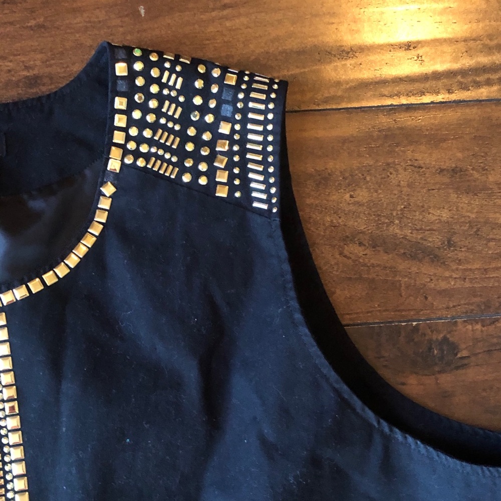 FINAL PRICE❣️Vintage Gold studded Vest ✨🌟 - Picture 3 of 4
